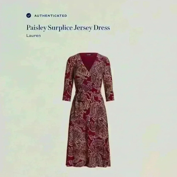 Lauren Ralph Lauren Dresses & Skirts - Lauren Ralph Lauren Jersey Knit Dress size 14